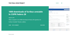 Desktop Screenshot of blog.thefinalzone.net