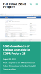 Mobile Screenshot of blog.thefinalzone.net